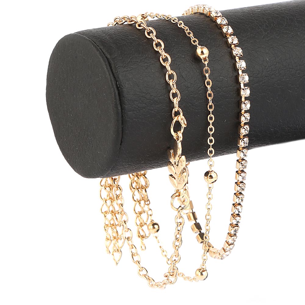 Women's Bracelet- Golden, Women, Bangles & Bracelets, Chase Value, Chase Value