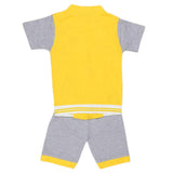 Boys 3 Pcs Suit - Yellow - test-store-for-chase-value
