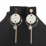 Women's Earring - Green, Women, Earrings & Tops, Chase Value, Chase Value