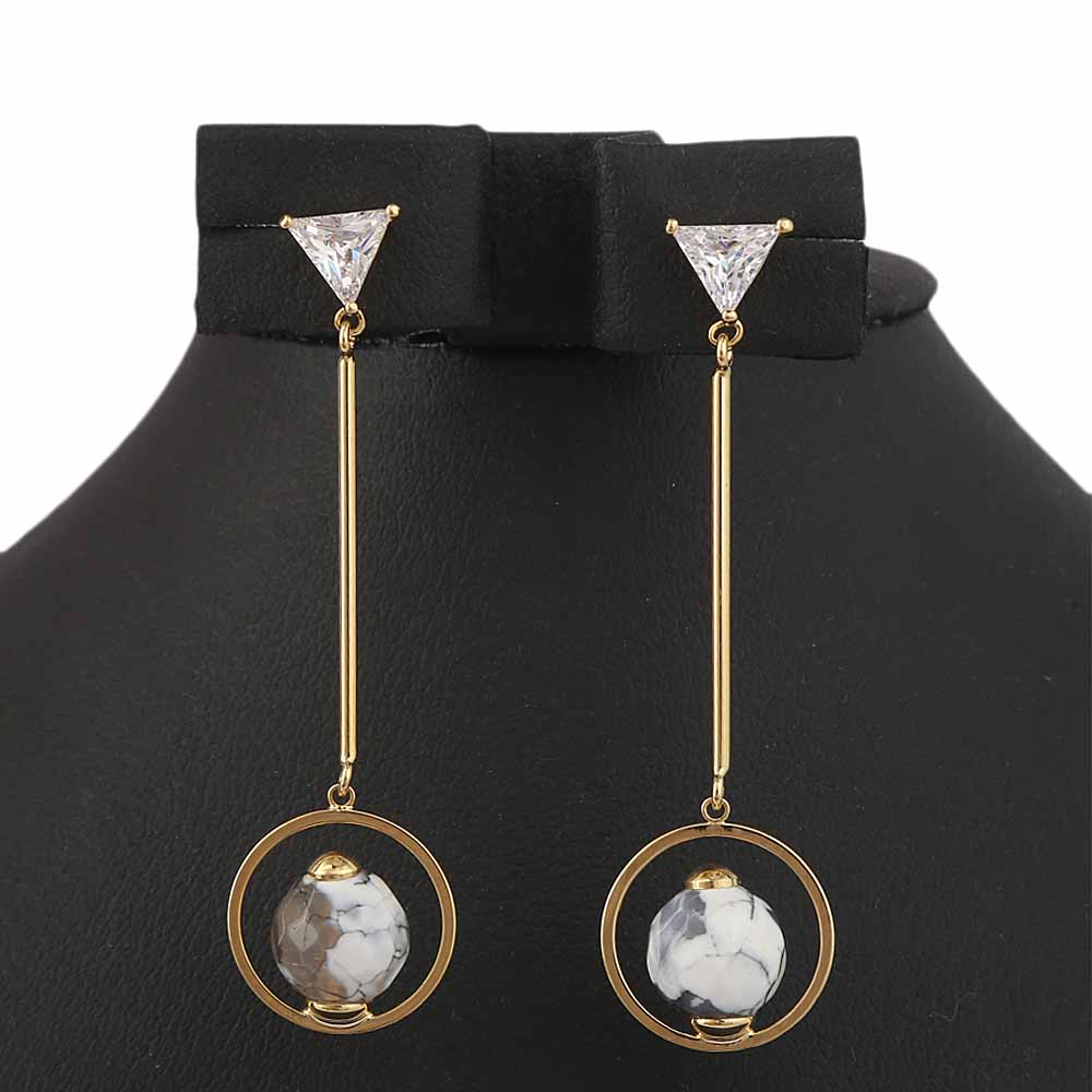 Women's Earring - Golden, Women, Earrings & Tops, Chase Value, Chase Value