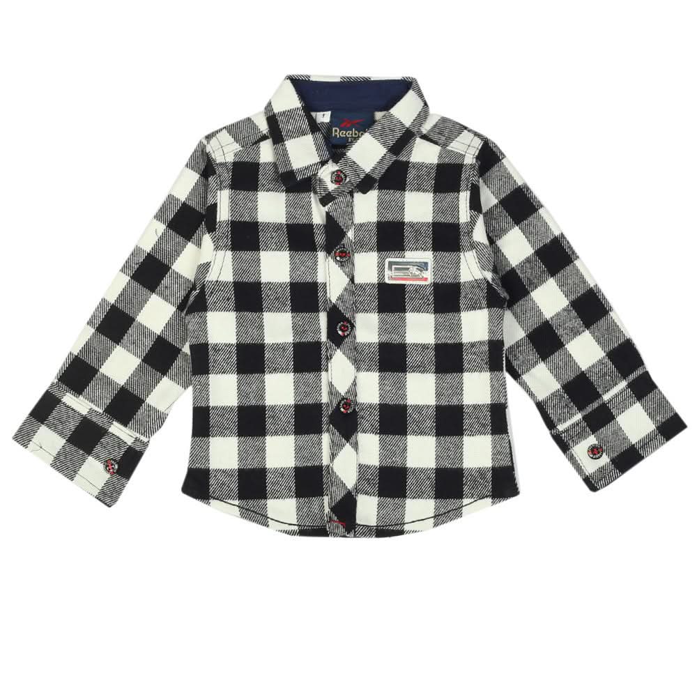 Newborn Boys Full Sleeves Shirt - Multi, Newborn Boys Shirts & T-Shirts, Chase Value, Chase Value