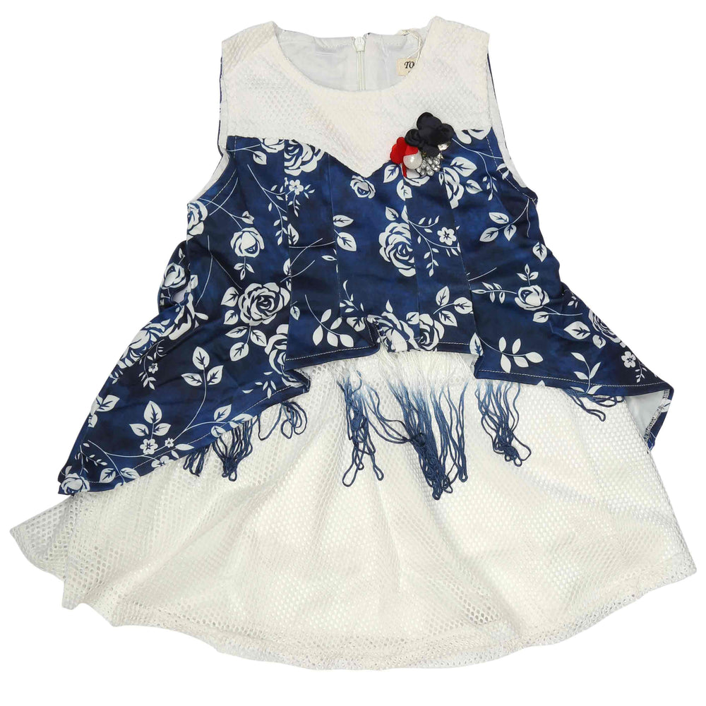 Girls Fancy Frock - Blue, Kids, Girls Frocks, Chase Value, Chase Value