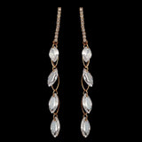 Women's Zircon Earring - Golden, Women, Earrings & Tops, Chase Value, Chase Value