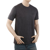 Men's Half Sleeves with Logo T-Shirt - Grey, Men, T-Shirts And Polos, Chase Value, Chase Value