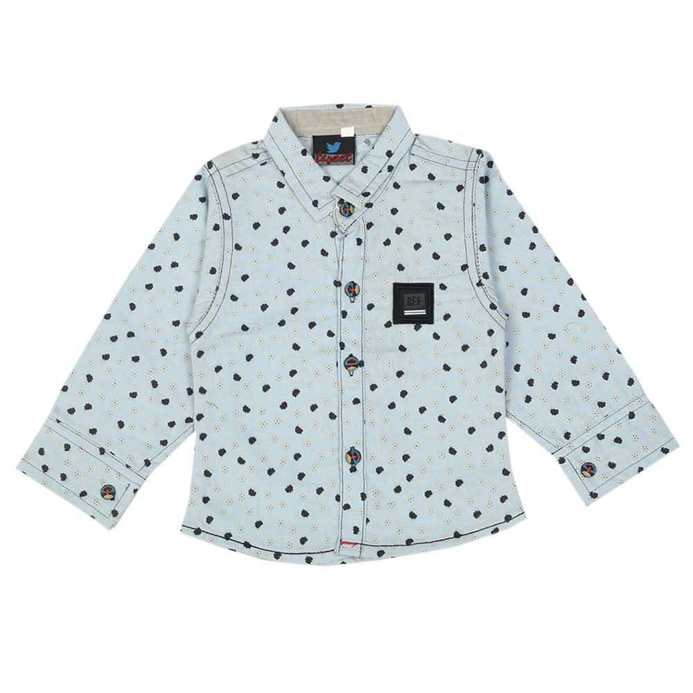 Newborn Boys Full Sleeves Shirt - Multi, Newborn Boys Shirts & T-Shirts, Chase Value, Chase Value