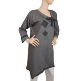 Women's Denim Kurti - Grey, Women, Ready Kurtis, Chase Value, Chase Value