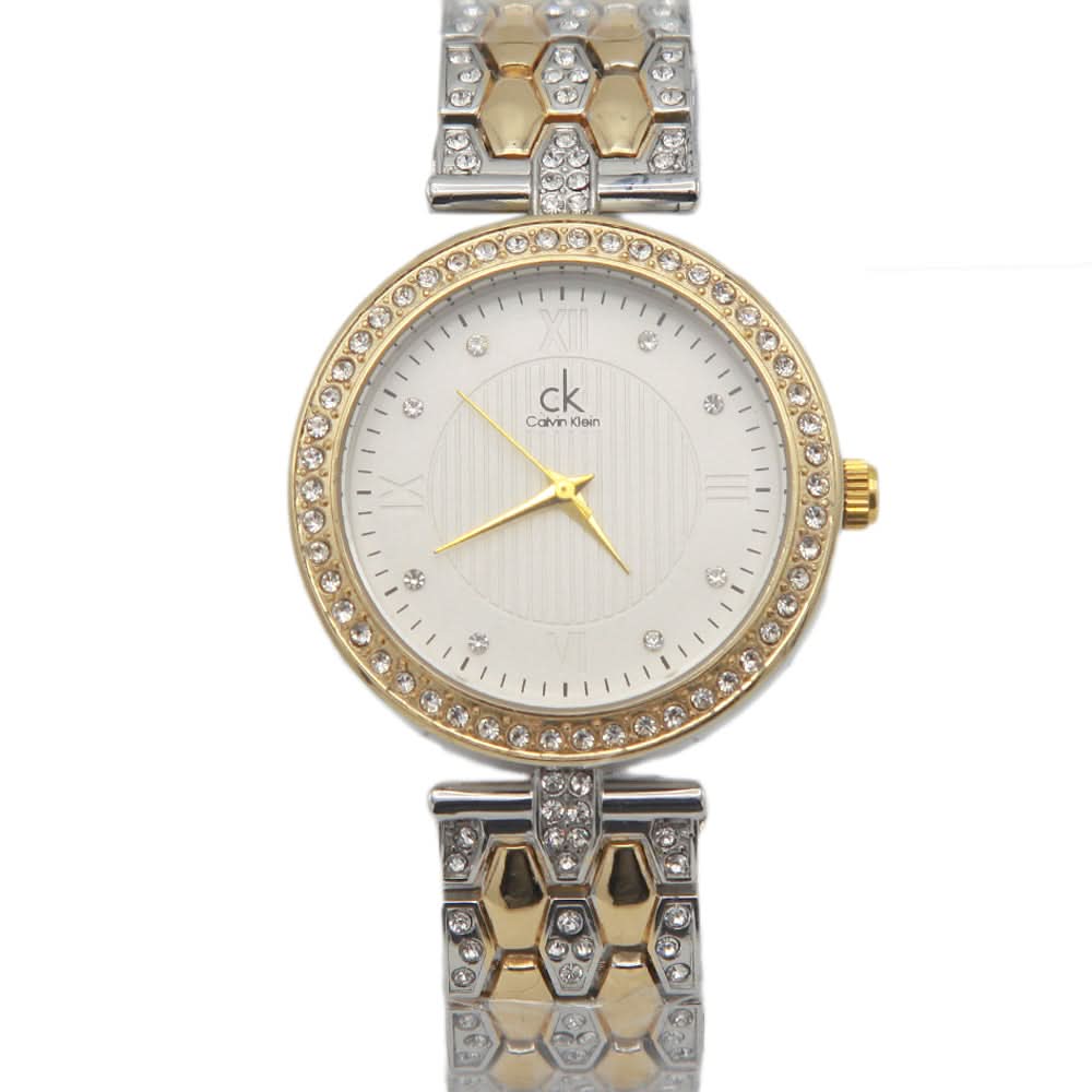 Women's Fancy Watch - Golden, Women, Watches, Chase Value, Chase Value