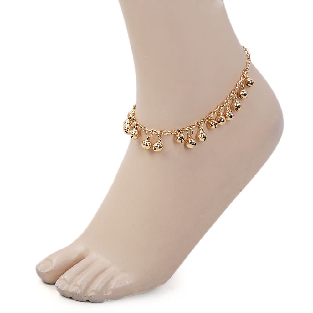 Women's Anklet - Golden, Women, Foot Jewellery, Chase Value, Chase Value
