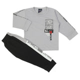 Boys Full Sleeves Suit - Grey, Boys Sets & Suits, Chase Value, Chase Value
