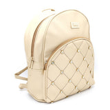 Women's Backpack 7575 - Golden, Women, Bags, Chase Value, Chase Value