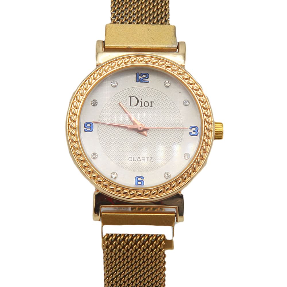 Women's Magnet Watch - Golden, Women, Watches, Chase Value, Chase Value