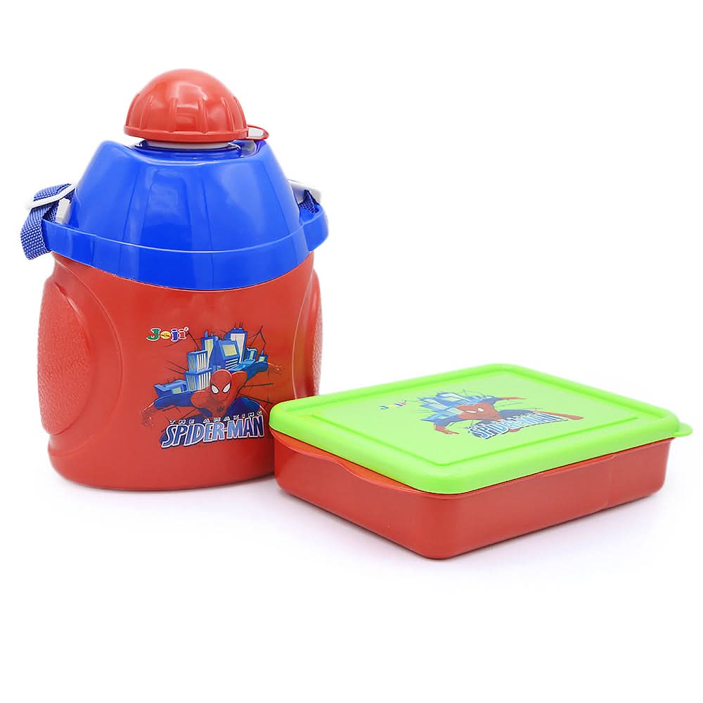 Lunch Box With Water Bottle Pack - Green, Tiffin Boxes & Bottles, Chase Value, Chase Value