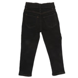 Girls Pearls Bottom Denim Pant - Black, Kids, Girls Pants And Capri, Chase Value, Chase Value