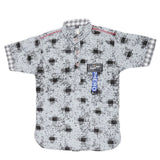 Boys Half Sleeves Casual Shirt - Grey, Kids, Boys Shirts, Chase Value, Chase Value