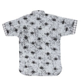 Boys Half Sleeves Casual Shirt - Grey, Kids, Boys Shirts, Chase Value, Chase Value