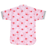 Boys Half Sleeves Casual Shirt - Pink, Kids, Boys Shirts, Chase Value, Chase Value
