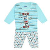Newborn Boys Full Sleeves Suit - Sky Blue, Newborn Boys Sets & Suits, Chase Value, Chase Value