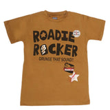 Boys Print T-Shirt - Camel, Kids, Boys T-Shirts, Chase Value, Chase Value