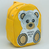 Girls Backpack 7572B - Yellow, Kids, School And Laptop Bags, Chase Value, Chase Value
