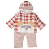 Newborn Girls Full Sleeves Suit - Tea Pink, Newborn Girls Sets & Suits, Chase Value, Chase Value