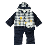 Newborn Girls Full Sleeves Suit - Grey, Newborn Girls Sets & Suits, Chase Value, Chase Value