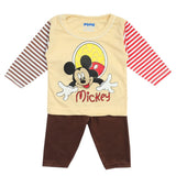Newborn Boys Full Sleeves Suit - Fawn, Newborn Boys Sets & Suits, Chase Value, Chase Value