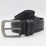 Men’s Jeans Belt 72 - Black, Men, Belt, Chase Value, Chase Value