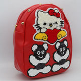 Girls Backpack 7572A - Red, Kids, School And Laptop Bags, Chase Value, Chase Value