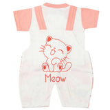 Newborn Boys Half Sleeves Romper - Peach, Kids, Newborn Boys Rompers, Chase Value, Chase Value