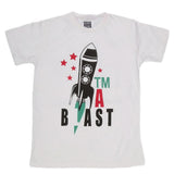 Boys Print T-Shirt - White, Kids, Boys T-Shirts, Chase Value, Chase Value