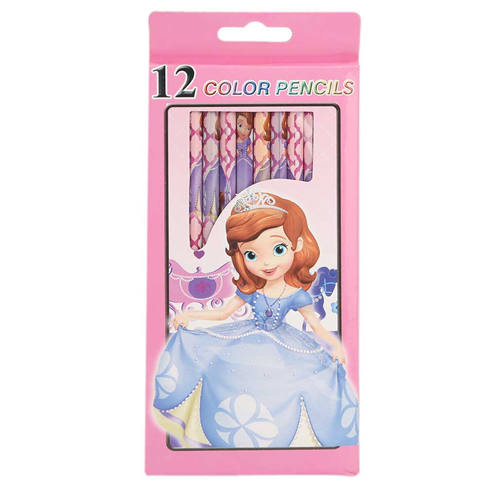 Color Pencils - Barbie, Kids, Pencil Boxes And Stationery Sets, Chase Value, Chase Value