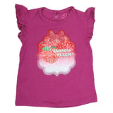 Newborn Girl Half Sleeves T-Shirt - Purple, Kids, NB Girls T-Shirts, Chase Value, Chase Value