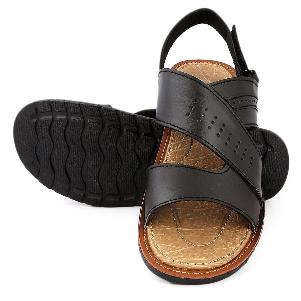 Men's Sandal F04 - Black, Men, Sandals, Chase Value, Chase Value