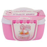 Kids Kitchen Play Set - Pink, Kids, Cosmetic and Kitchen Sets, Chase Value, Chase Value