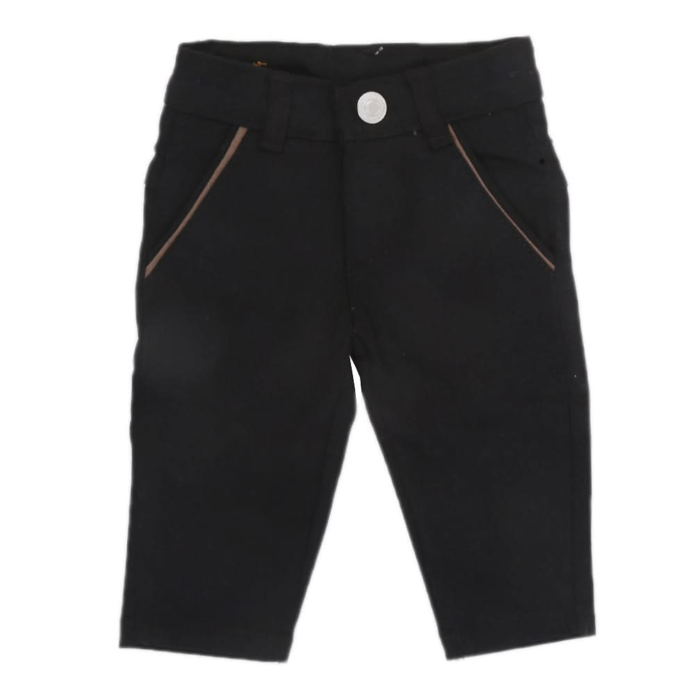 Newborn Boys Cotton Pant - Black, Kids, NB Boys Shorts And Pants, Chase Value, Chase Value