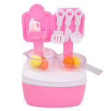 Kids Kitchen Play Set - Pink, Kids, Cosmetic and Kitchen Sets, Chase Value, Chase Value