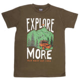 Boys Print T-Shirt - Green, Kids, Boys T-Shirts, Chase Value, Chase Value