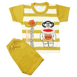 Newborn Boys Half Sleeves Suit - Olive, Kids, New Born Boys Sets And Suits, Chase Value, Chase Value