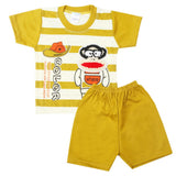 Newborn Boys Half Sleeves Suit - Olive, Kids, New Born Boys Sets And Suits, Chase Value, Chase Value