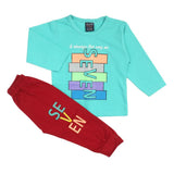 Boys Full Sleeves Suit - Green, Boys Sets & Suits, Chase Value, Chase Value