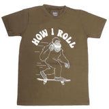 Boys Print T-Shirt - Dark Green, Kids, Boys T-Shirts, Chase Value, Chase Value