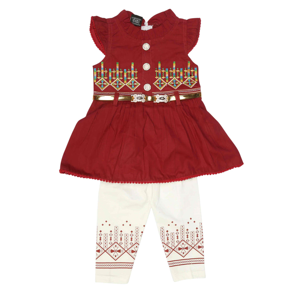 Girls Suits- Maroon, Kids, Girls Sets And Suits, Chase Value, Chase Value