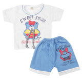 Newborn Boys Half Sleeves Suit - Blue, Kids, New Born Boys Sets And Suits, Chase Value, Chase Value