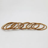 Women's Bangle Set - Golden Multi, Women, Bangles & Bracelets, Chase Value, Chase Value