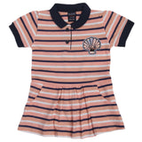 Girls Yarn Dyed Collar Top - Peach, Kids, Tops, Chase Value, Chase Value