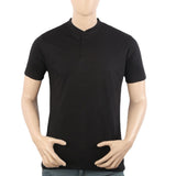 Men's Half Sleeves T-Shirt - Black, Men's T-Shirts & Polos, Chase Value, Chase Value