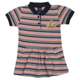 Girls Yarn Dyed Collar Top - Peach, Kids, Tops, Chase Value, Chase Value