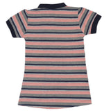 Girls Yarn Dyed Collar Top - Grey, Kids, Tops, Chase Value, Chase Value
