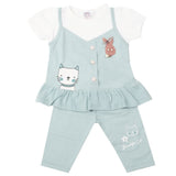 Newborn Baby Girls Suit - Green, Kids, Newborn Girls Sets And Suits, Chase Value, Chase Value