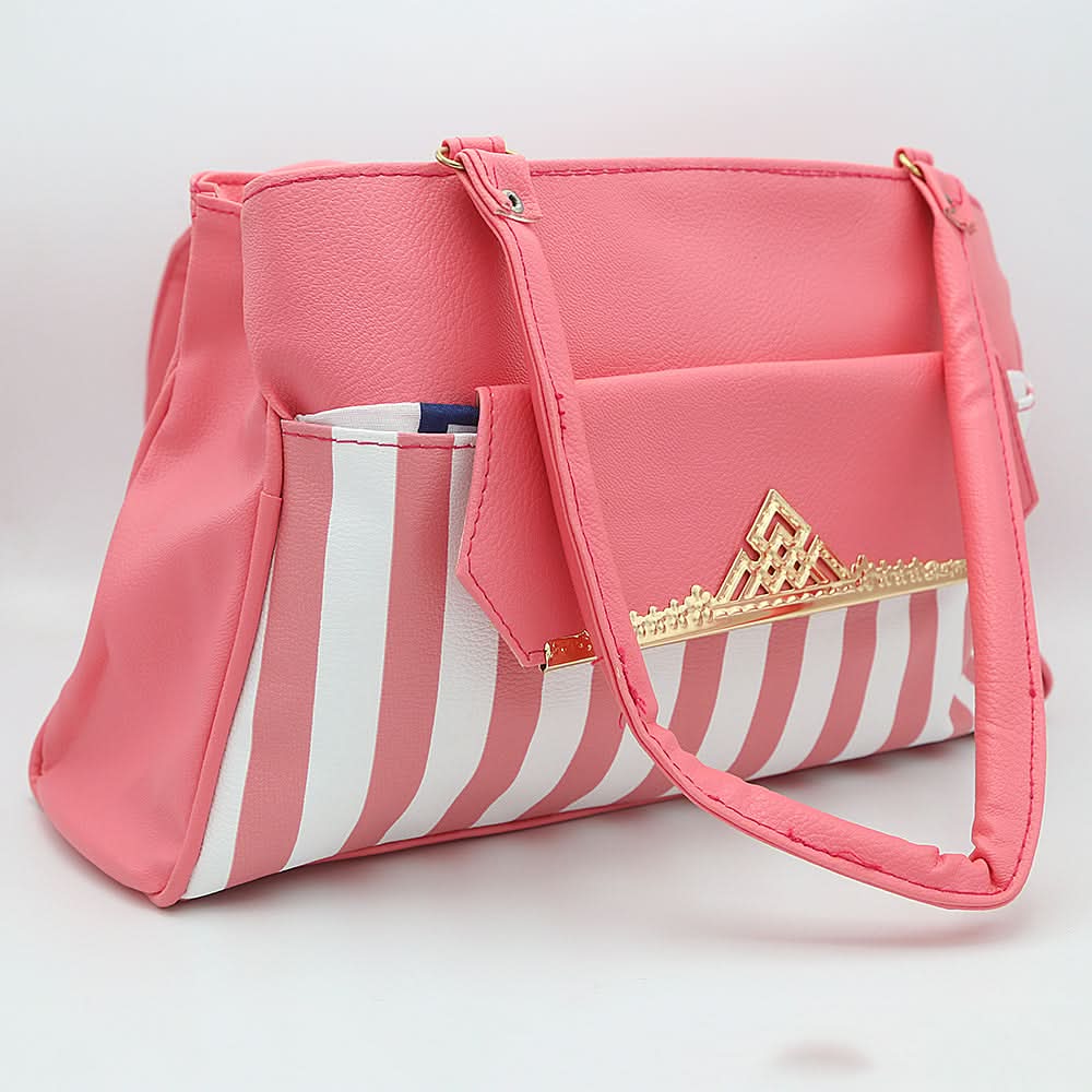 Women's Handbag 6881 - Pink, Women, Bags, Chase Value, Chase Value